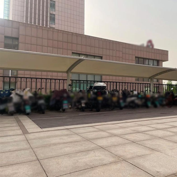 莆田膜结构电动车棚