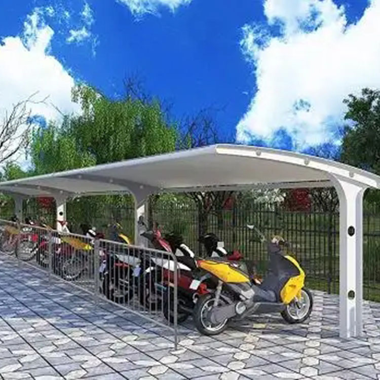 莆田膜结构电动车棚